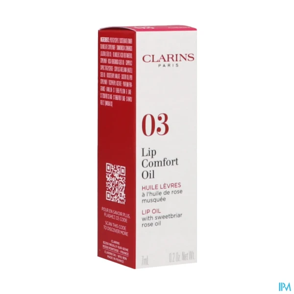 Clarins Rouge à Lèvres Lip Comfort Oil Cherry