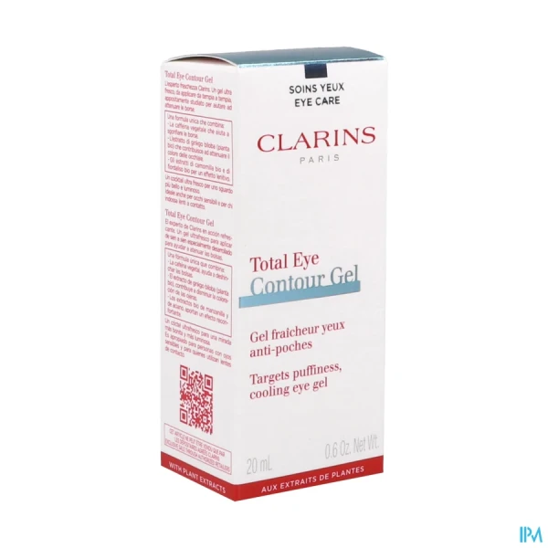 Clarins Total Eye Contour Gel Anti Poches