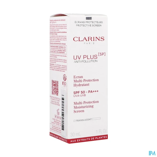 Clarins Uv+ecran Anti Polution SPF50