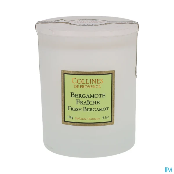 Collines De Provence Bergamote Bougie