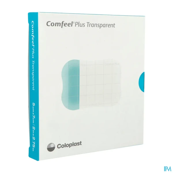 Comfeel Plus Transp Plaque 5X7CM B/10