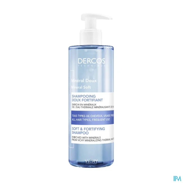Dercos Shampooing Minéral Doux Fortifiant