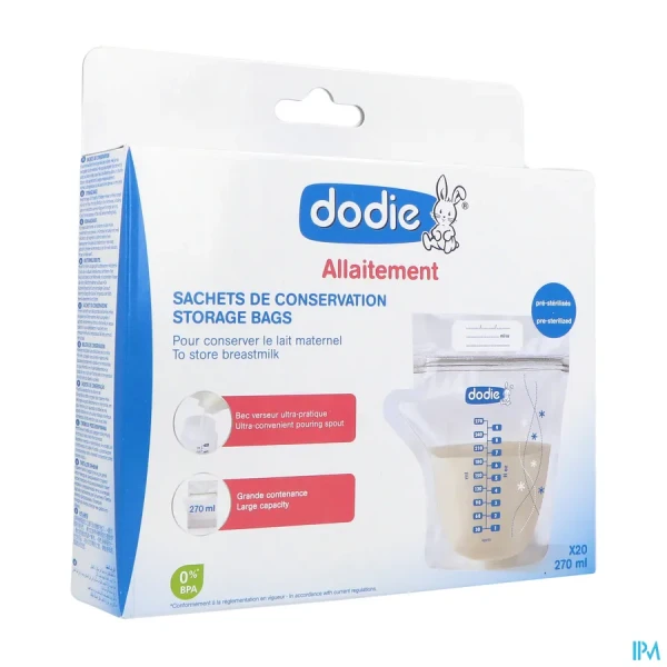 Dodie Allaitement sachets de conservation