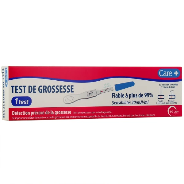 EG Labo Care+ Test de Grossesse