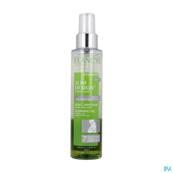 Elancyl Slim Design Huile Minceur Cellulite & Vergetures