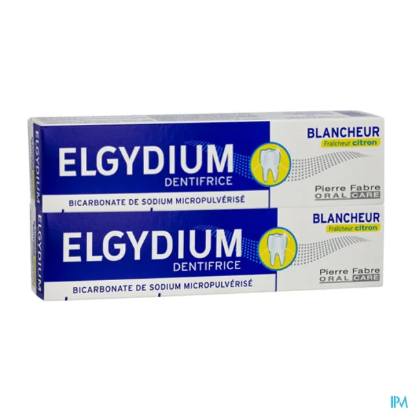 Elgydium Dentifrice Blancheur Citron
