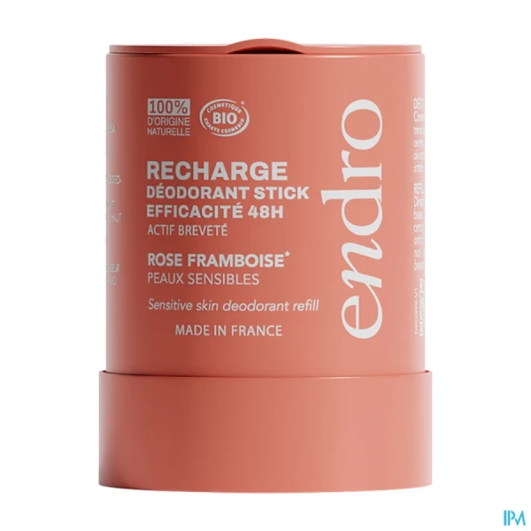 Endro Déodorant Stick Rose Framboise