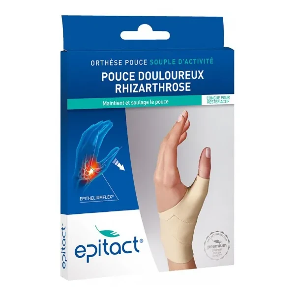 Epitact Orthèse de Pouce Souple d'Activité Rhizathrose