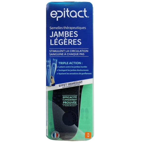 Epitact Semelles Thérapeutiques Jambes Légères