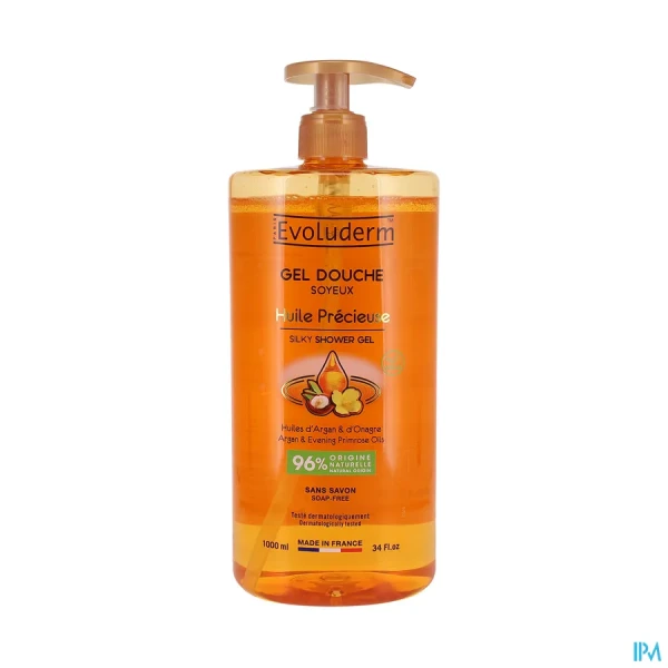 Evoluderm Gel Douche Soyeux Huile Precieuse
