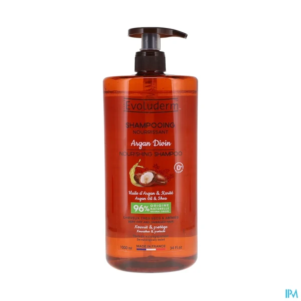 Evoluderm Shampooing Nourrissant Argan
