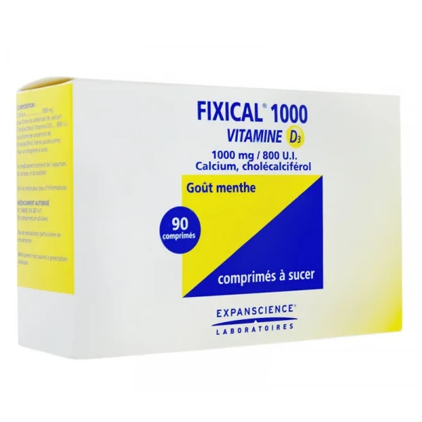 Fixical 1000 Vitamine D3 1000mg