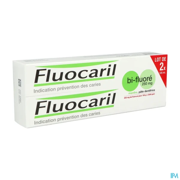 Fluocaril Bi-Fluoré Pâte Dentifrice 250 mg