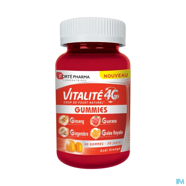 Forté Pharma Vitalité 4G Gummies