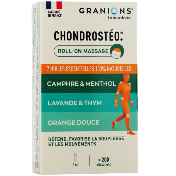 Granions Chondrostéo+ Roll-On de Massage Anti-Douleur