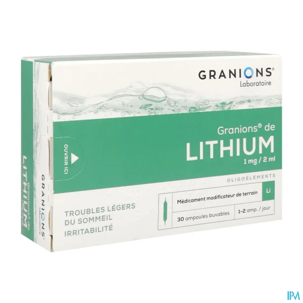 Granions de Lithium Li