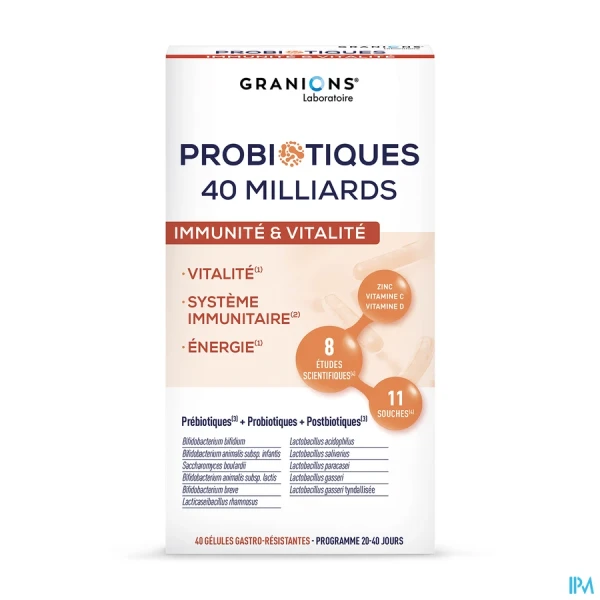 Granions Probio Immunité Gélules