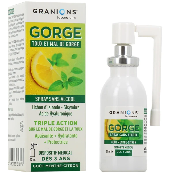 Granions Spray Toux et Mal de Gorge