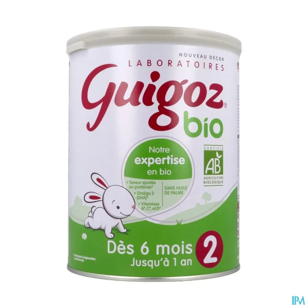 Guigoz Bio Lait 2eme âge