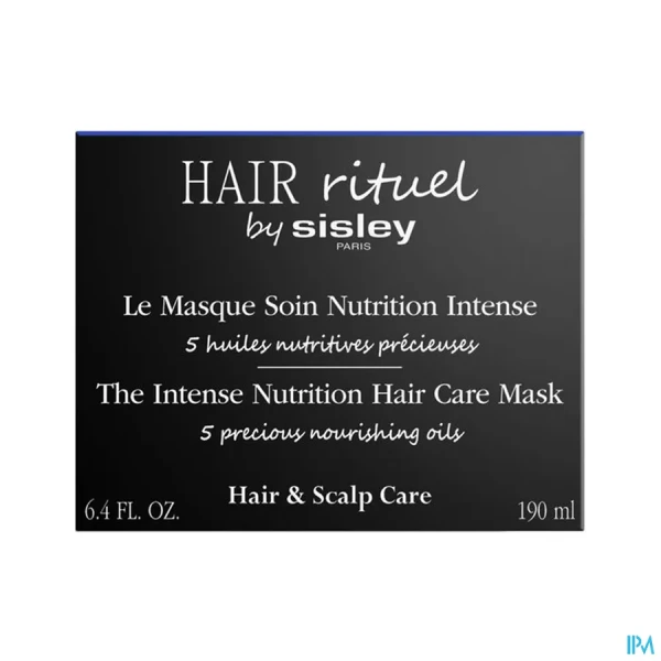 Hair Rituel Masque Soin Nutrition Intense