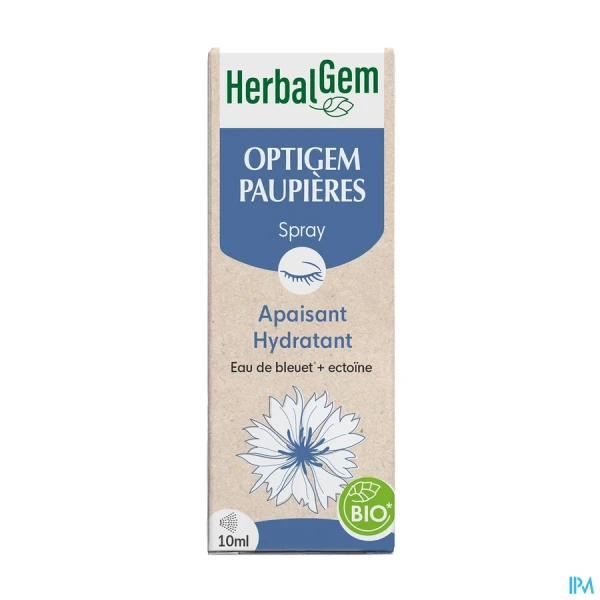 Herbalgem Optigem Paupières Spray Apaisant Hydratant