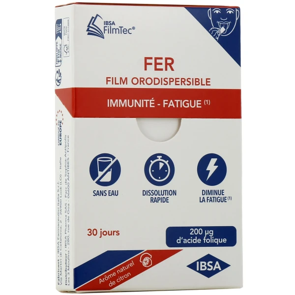 IBSA FilmTec Fer Immunité Fatigue