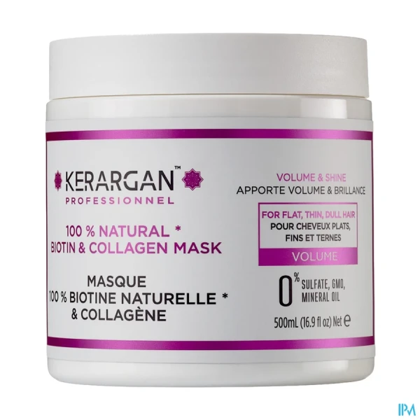 Kerargan Biotine et Collagene Masque