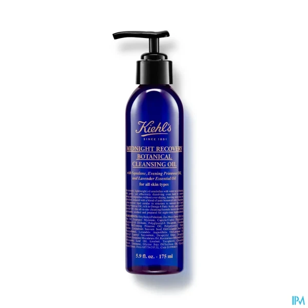Kiehl's Midnight Recovery Huile Démaquillante