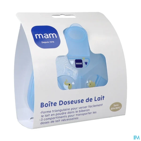 MAM Boîte Doseuse de Lait à 3 compartiments
