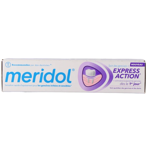 Meridol Dentifrice Gencives Express Action