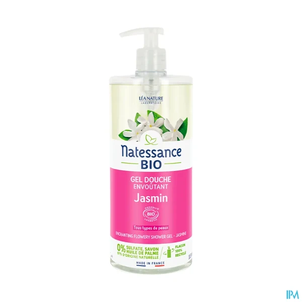 Natessance Gel douche Jasmin floral Bio