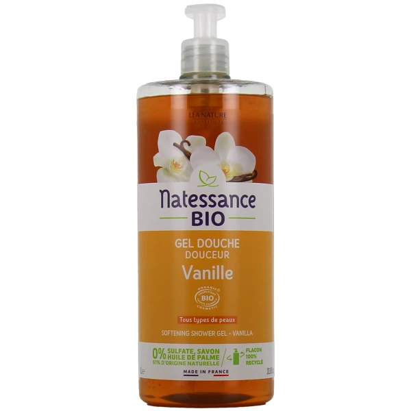 Natessance Gel douche Vanille fruitée