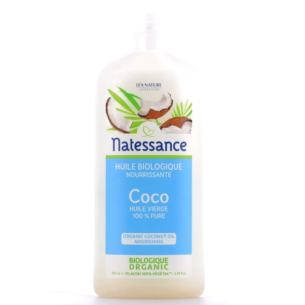 Natessance Huile de Coco Bio 100% pure