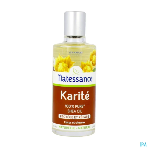 Natessance Huile de Karité Protège et Répare