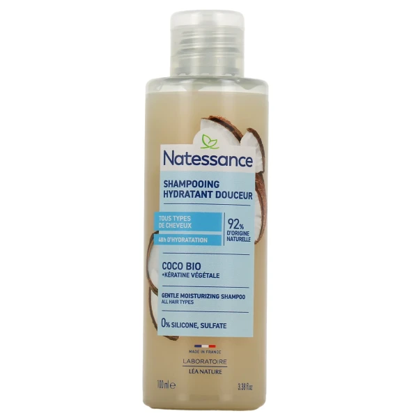 Natessance Shampooing Hydratant Douceur