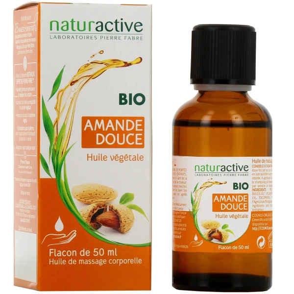 Naturactive Huile Végétale d'Amande Douce Bio