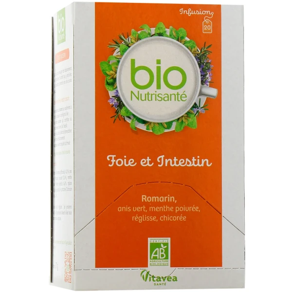Nutrisanté Infusion Foie et Intestin