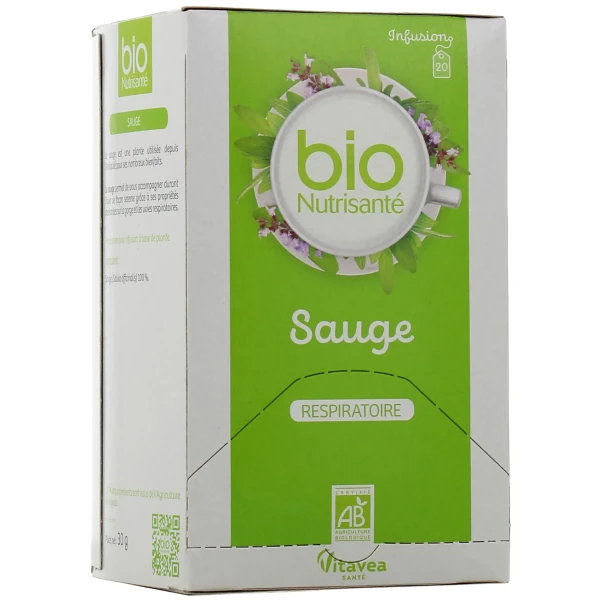 Nutrisanté Infusion Sauge Respiratoire