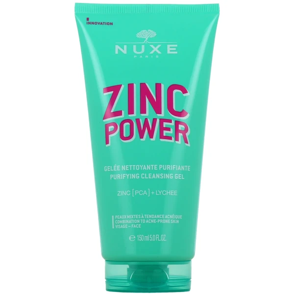 Nuxe Zinc Power Gelée Nettoyante Purifiante