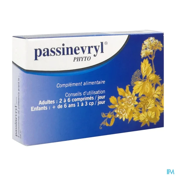 Passinevryl Phyto Comprimés Enr B/40 Tiroir Diet
