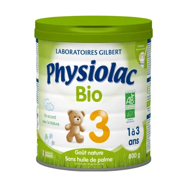 Physiolac Bio Lait 3ème âge