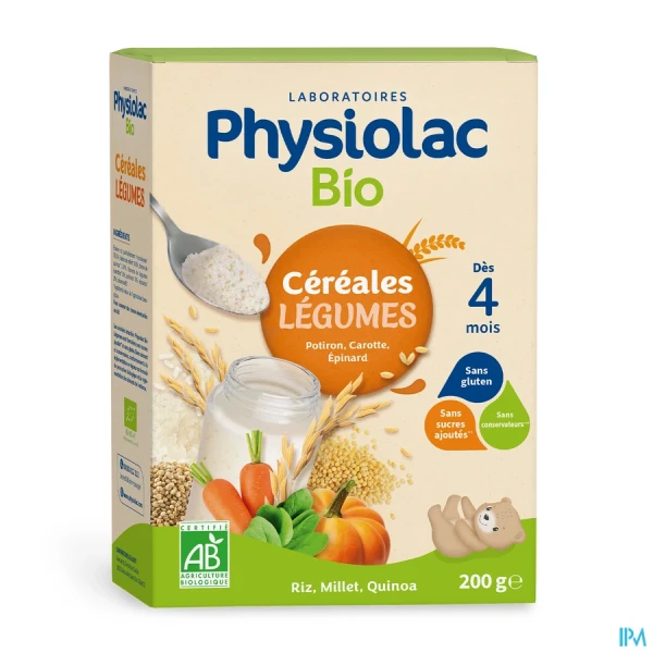 Physiolac Bio Céréales Légumes