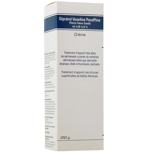 Glycérol Vaseline Paraffine