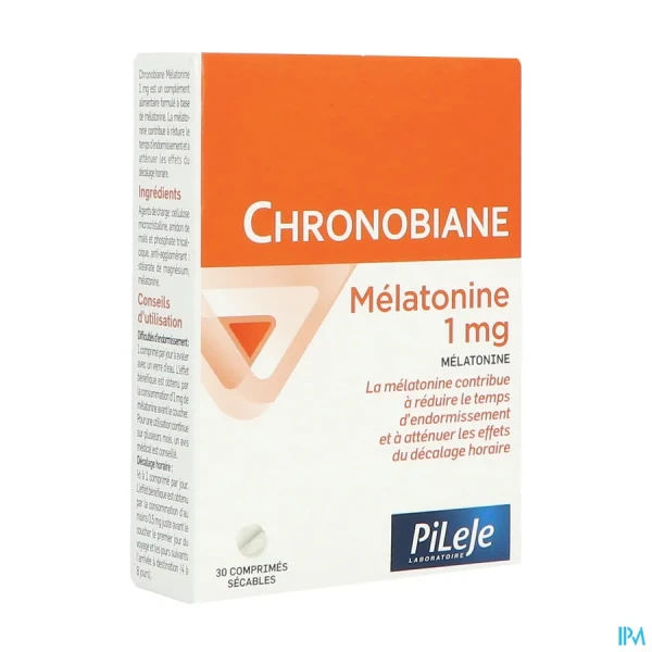 Pileje Chronobiane Mélatonine