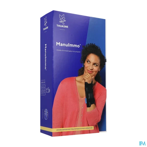Poignet Manuimmo Noir Gauche