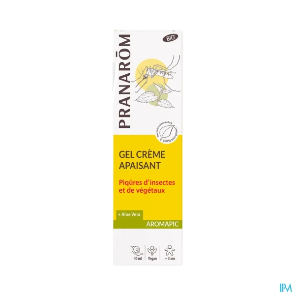 Pranarom Aromapic Gel Crème Apaisant Bio