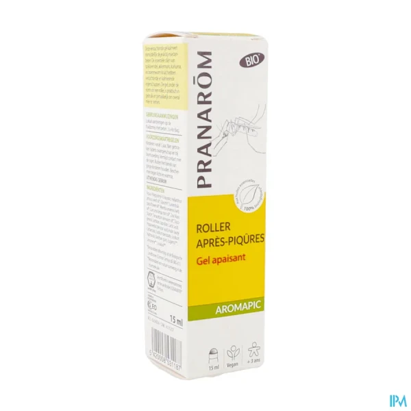 Pranarom Bio Aromapic Roller Piqûres Gel Apaisant