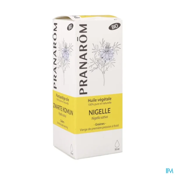 Pranarom Huile Végétale Nigelle Bio