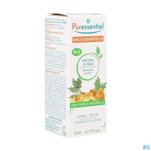 Puressentiel Huile Essentielle Encens Oliban Bio