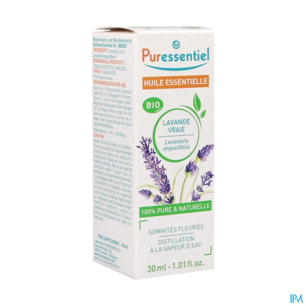 Puressentiel Huile Essentielle Lavande Vraie Bio